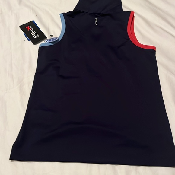 Ralph Lauren X Wicking Golf tricolor polo kids size 7. - Picture 11 of 12